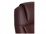 Кресло офисное Bergamo кожзам коричневый 36-36