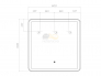 Зеркало Flam Classic 600