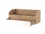 Кровать-софа выкатная Гретта 900 дуб крафт золотой/белый