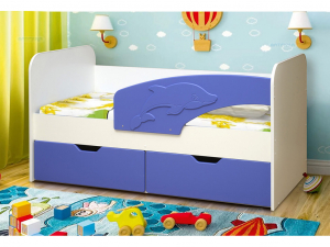 Кровать детская Дельфин 800*1700 МДФ матовый