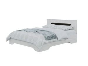 Кровать Вега 1400 с основанием Крафт белый