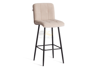 Барный стул Medeo Медео велюр бежевый