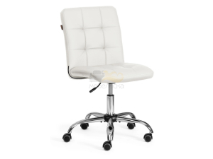 Кресло офисное Fiesta кожзам белый