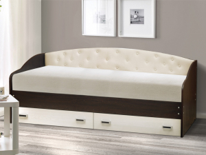 Кровать Софа 7 венге-анкор светлый 900х2000