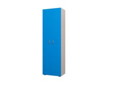 Шкаф 600 для одежды ДМ ТМК Дуб млечный-синий