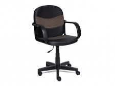 Кресло офисное Baggi PA черный/серый