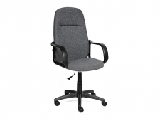 Кресло офисное Leader ткань серый
